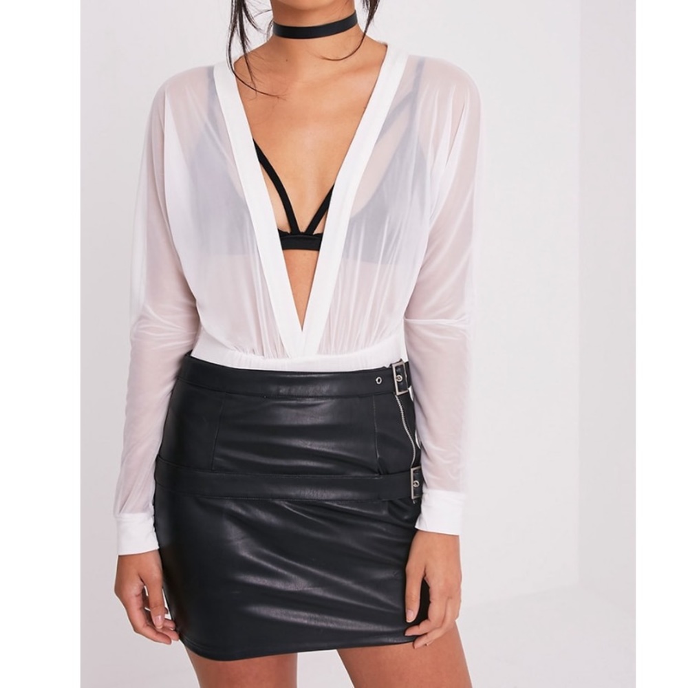 Pretty Little Thing Mesh Bodysuit